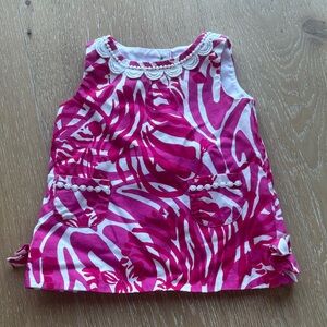 Lilly Pulitzer Pink Dress 3-6 Months